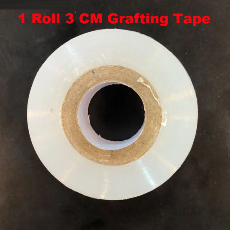 1 Roll Grafting Tape Садовые секаторы Ножничные садовые инструменты для прививки фруктовых деревьев секаторы для прививки+ 3 лезвия - Цвет: 1 Roll Grafting Tape