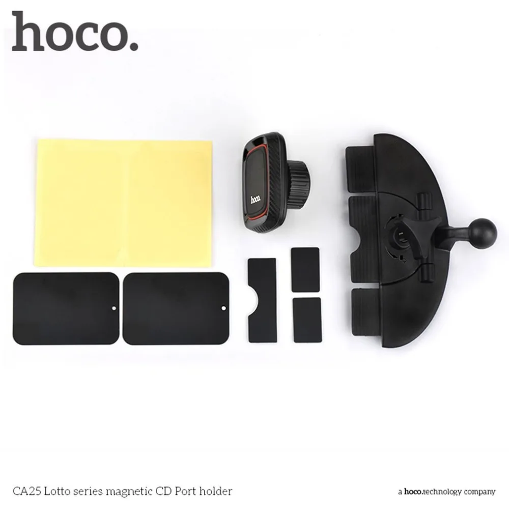 HOCO CA25 Универсальный Магнитный слот CD автомобильный держатель для телефона вращение на 360 градусов планшеты держатель для телефонов подставка подходит для iPhone