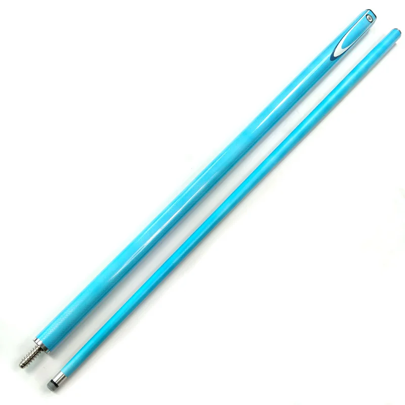 light blue Xmlivet последний карбоновый снукер Кии палочки в 9,5 мм 2 цвета синий дополнительно бассейн cues 1/2 разделенные бильярдные аксессуары - Цвет: light blue