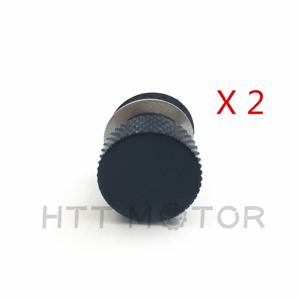 

Бесплатная доставка на вторичном рынке мотоциклетные запчасти 2x для Harley Davidson Dyna Sportster Softail черная Заготовка алюминиевый болт для сиденья