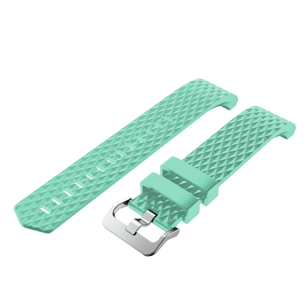 7 3D Силиконовые Замена ремни для браслета FitBit Charge 2 Смарт часы браслет для браслета FitBit Charge 2 ремешок для Fibit - Цвет: 7