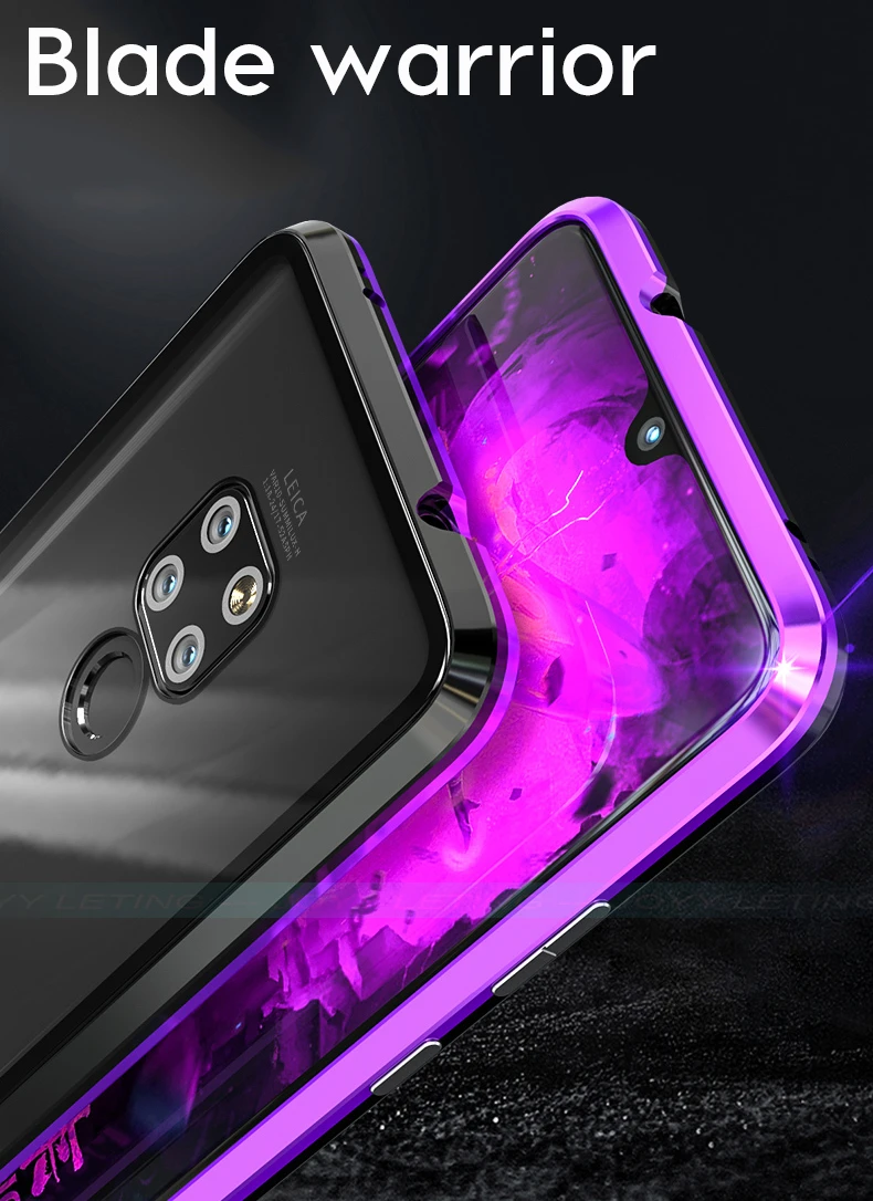 Роскошный чехол с магнитной адсорбцией для HUAWEI mate 20 Pro mate 20 Lite 20X P20lite, Магнитный чехол для mate 20 mate 20 lite, чехол