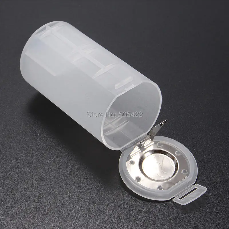 2 AA to D Size Battery Adaptor Holder Adapter Switcher Case Box Converter DHL Shipping |