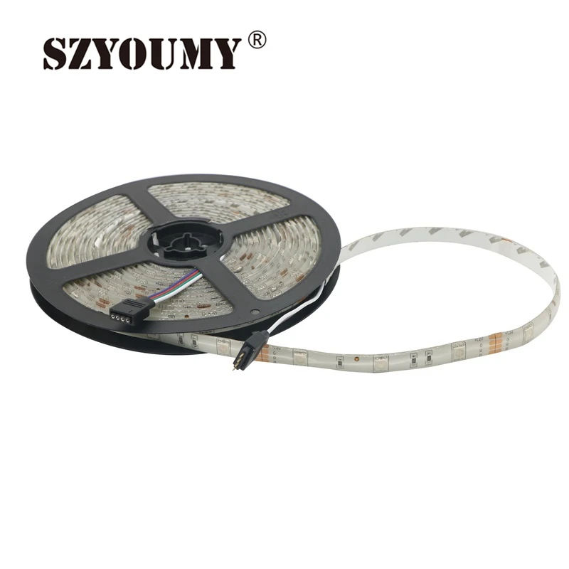 SZYOUMY 12 В 5 М 5050 Светодиодная лента 30 светодиодов/м 150 светодиодов IP65