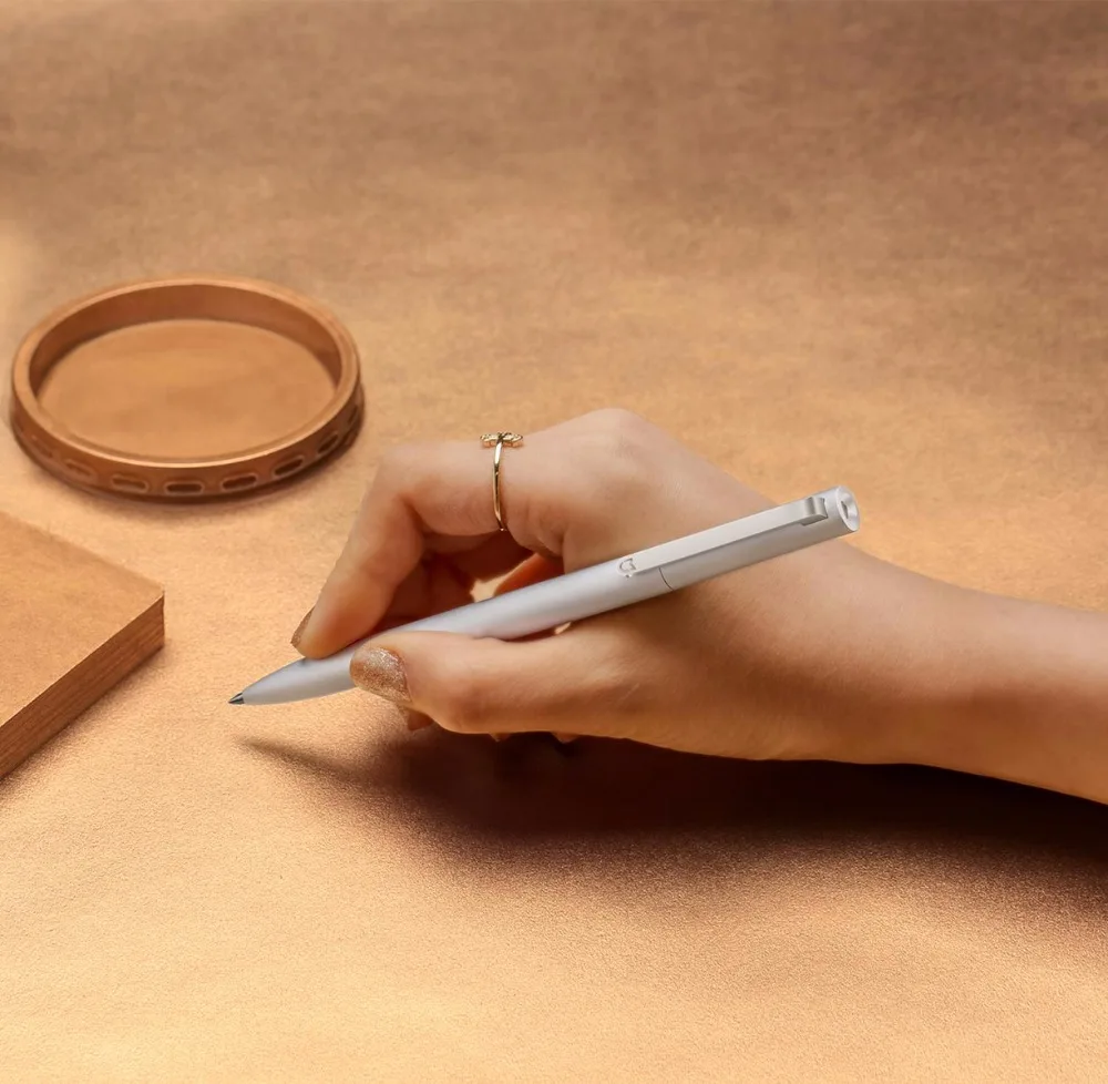 Xiaomi Mijia Sign Pen 9,5 мм ручка для подписи PREMEC гладкая швейцарская заправка MiKuni Япония чернила добавить Mijia ручка черный Заправка