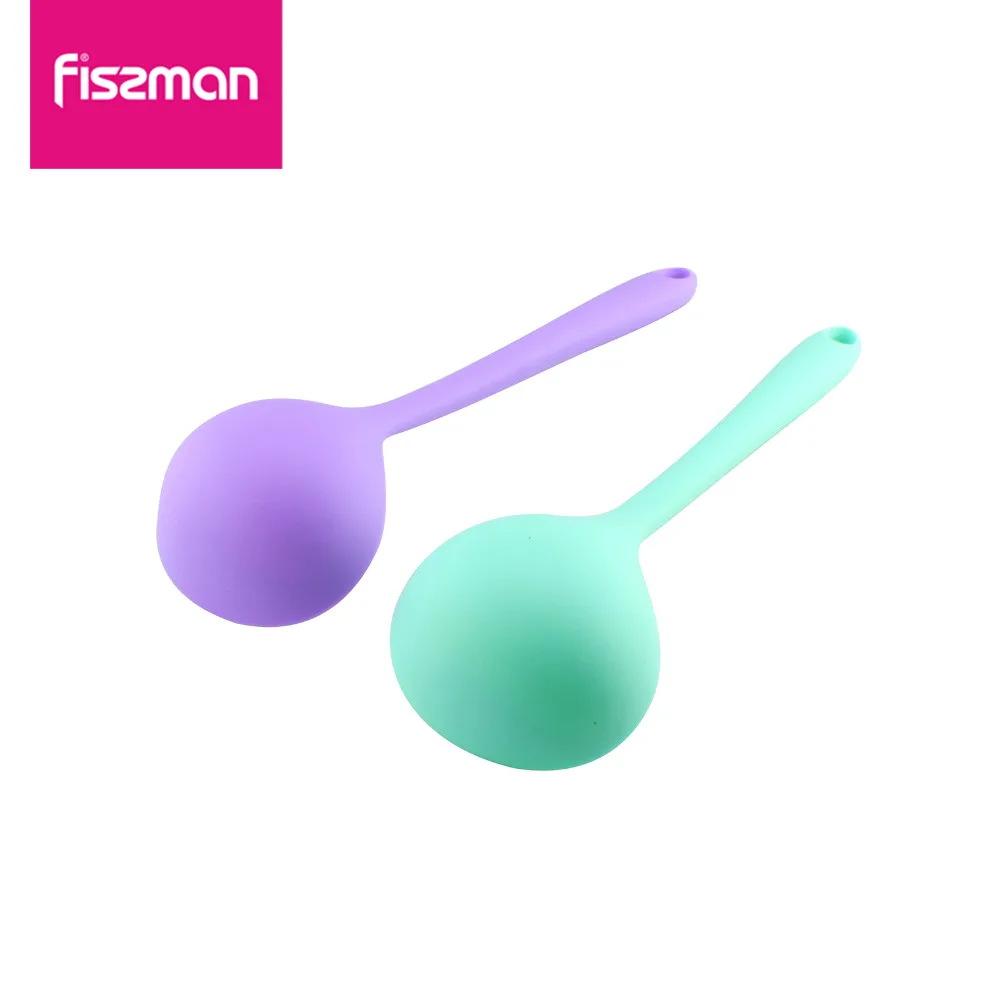 Fissman силиконовый ковш с длинной ручкой ложка для приготовления выпечки смешивания пищевого силикона