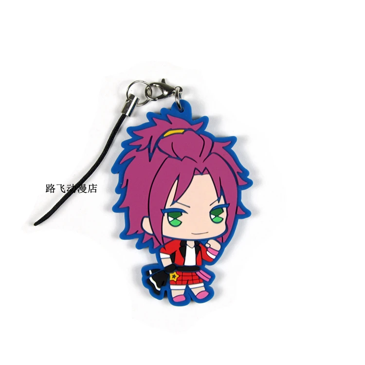 Ансамбль звезд Akehoshi Subaru Hidaka Hokuto Yuuki Makoto Isara Mao Tenshouin Eichi фигурка аниме резиновый брелок подвеска