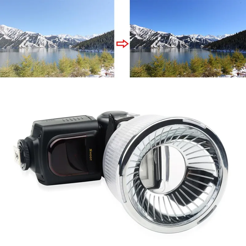 Чаша совместимая с рассеянным диффузором чаша для вспышки Canon /Sony/джено