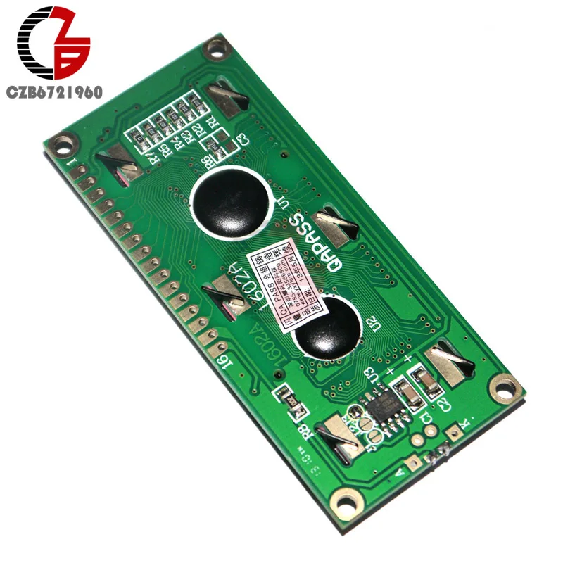 3,3 V lcd 1602 lcd монитор 1602 желтый/синий экран Blacklight 16x2 символьный ЖК-дисплей модуль HD44780 1602A для Raspberry Pi