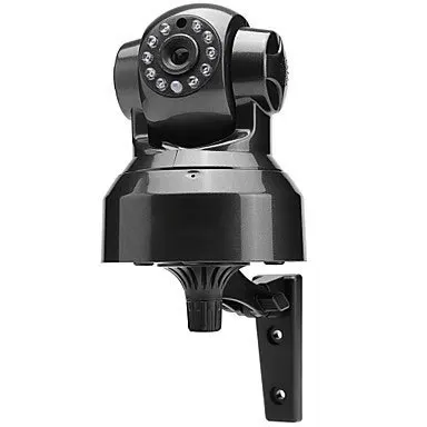 FKH SP-T01WP Wireless Wifi Pan/Tilt IP Camera with Micro SD Slot(IR IR CUT Motion Detection Two Way Audio P2P Black) |