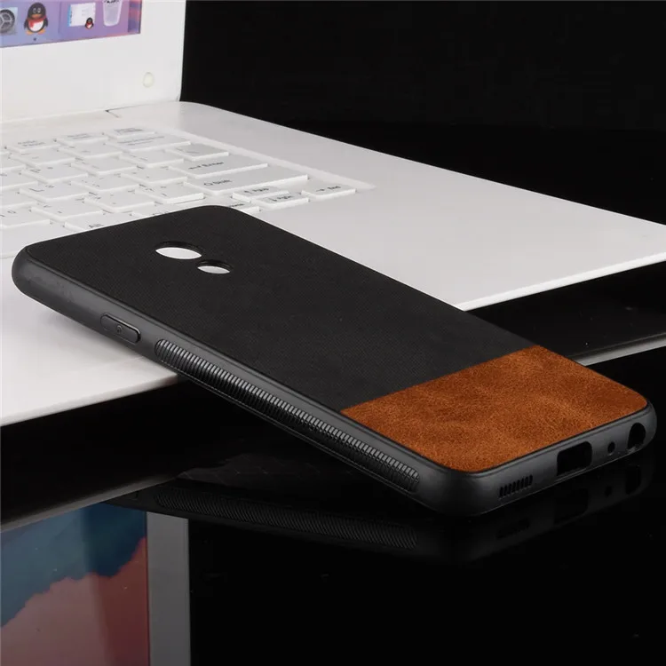Black Для Meizu 15 Lite чехол 5,46 дюйма из мягкого ТПУ+ ПУ+ поликарбоната контрастный джинсовый ПУ кожаный чехол для Meizu 15 Lite чехол для телефона s - Цвет: Black