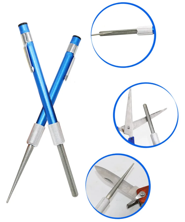 1 шт алмазные ручка для заточки Мини Многофункциональный и удобный Ножи точилка