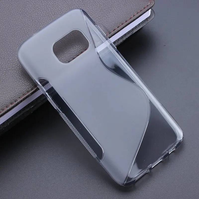 For Samsung S7 S Line Gel TPU Slim Soft Case Back Cover Galaxy Rubber Silicone Skin Cases | Мобильные телефоны и