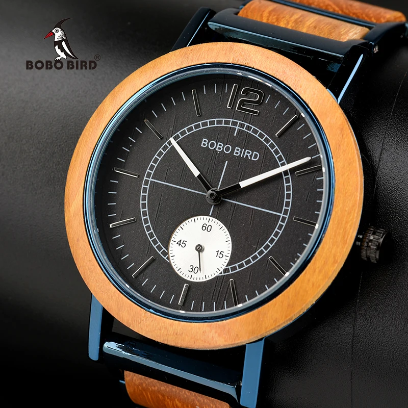 BOBO BIRD парные часы для мужчин деревянные женские наручные часы мужские и женские часы relogio feminino erkek kol saati часы в подарочной коробке