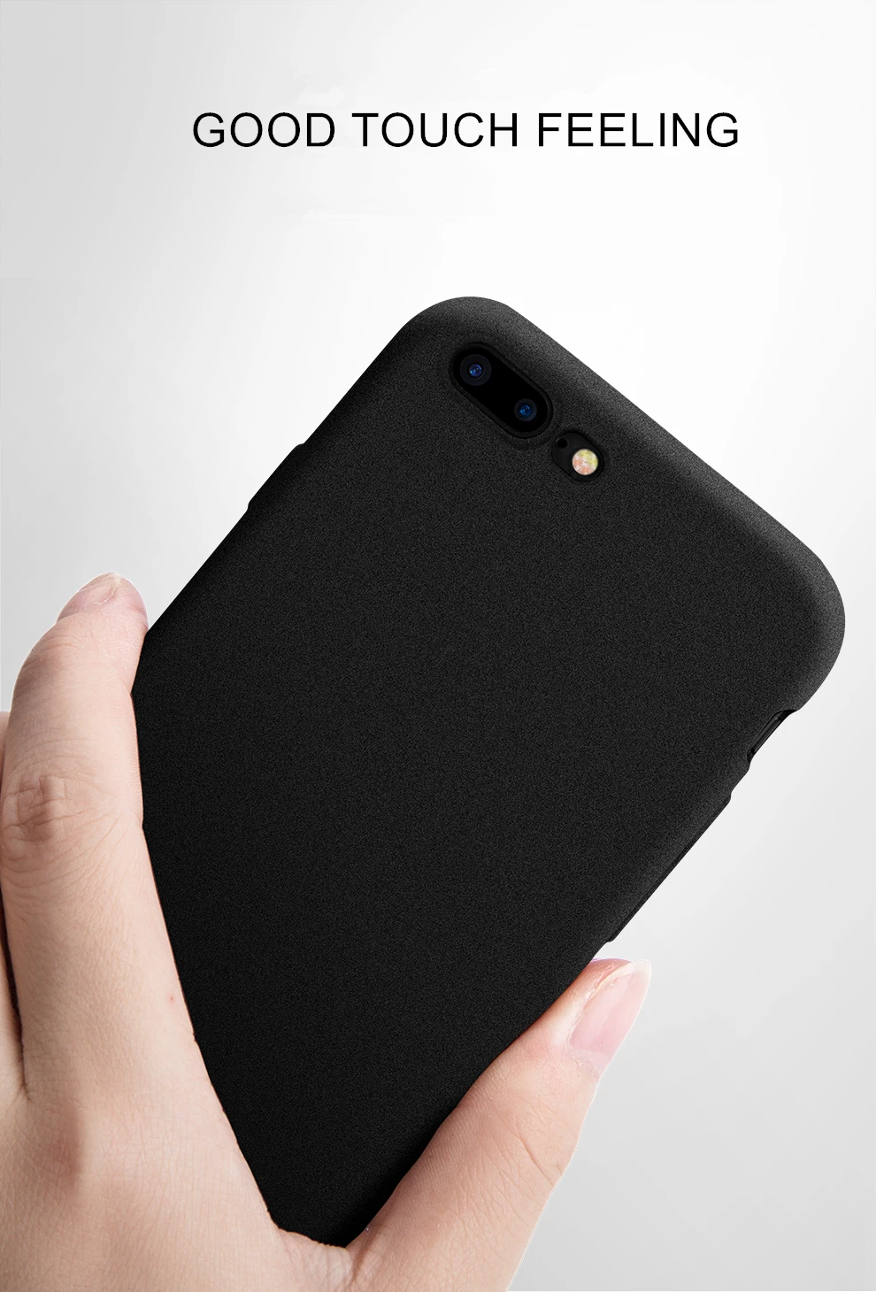 Ультратонкий матовый Мягкий ТПУ чехол-накладка из песчаника для iphone X 8 7 6 6S Plus 6s |