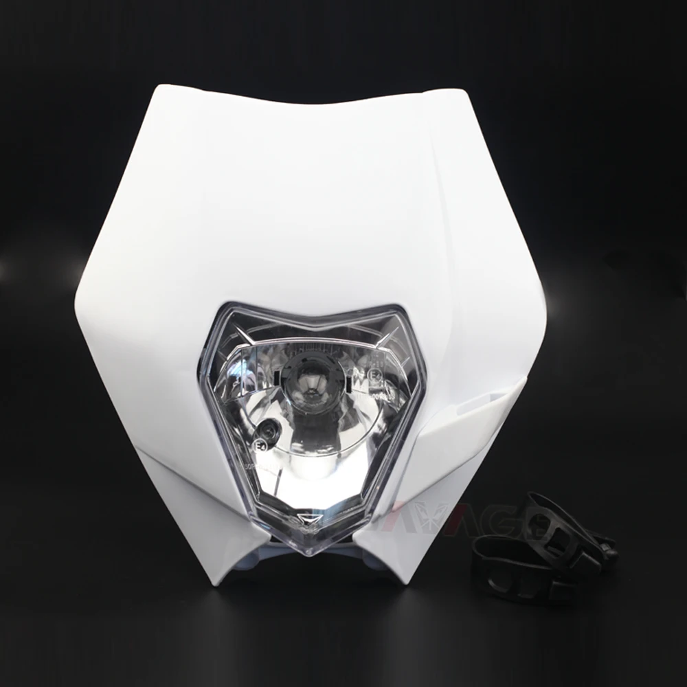 Сборки фар ФАР маска для KTM EXC XC-W EXC-F 125 200 250 300 400 450 500 530 XCF-W 2008- 2013 Аксессуары
