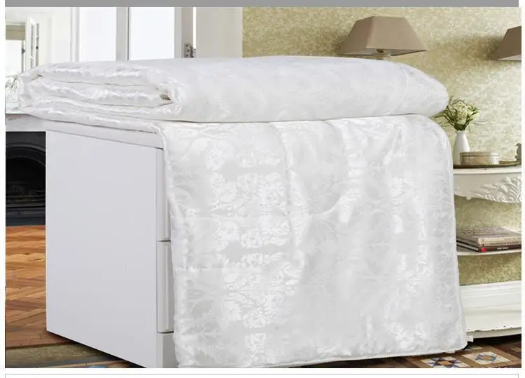 Китайское шелковое одеяло летнее покрывала стеганое постельное белье для