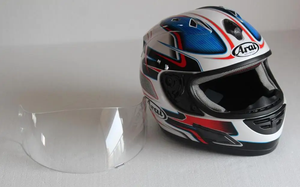 Arai helmet Rx7-Топ Японии RR5 pedro moto rcycle шлем гоночный шлем полное лицо capacete moto rcycle, Capacete, Мото шлем - Цвет: Transparent lens