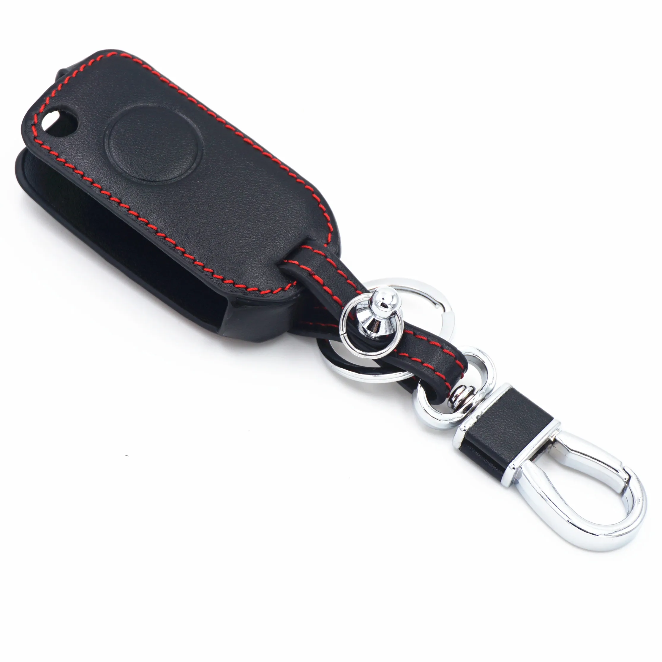 Чехол для ключа с одной кнопкой из кожи WFMJ для Mercedes-Benz C230 ML320 ML55 AMG SL500 ML430 S320 CL600 C36 E320.