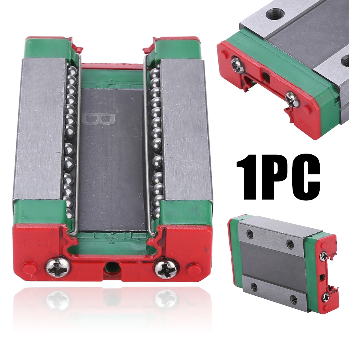 

1Pcs Steel Sliding Block For MGN12H Linear Guide CNC XYZ 43x26x10mm For Linear Guides DIY