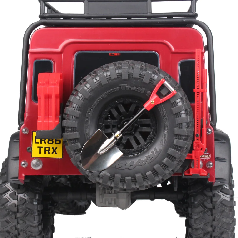 RC Rock Crawler 1:10 металлические весы Лопата для Тамия CC01 осевой SCX10 D90 D110 альпинистский