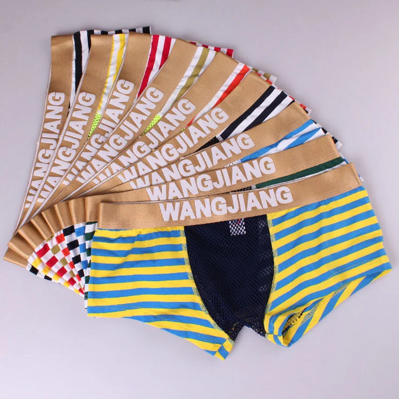 Новые мужские трусы боксеры нижнее белье с низкой талией сексуальные модные u