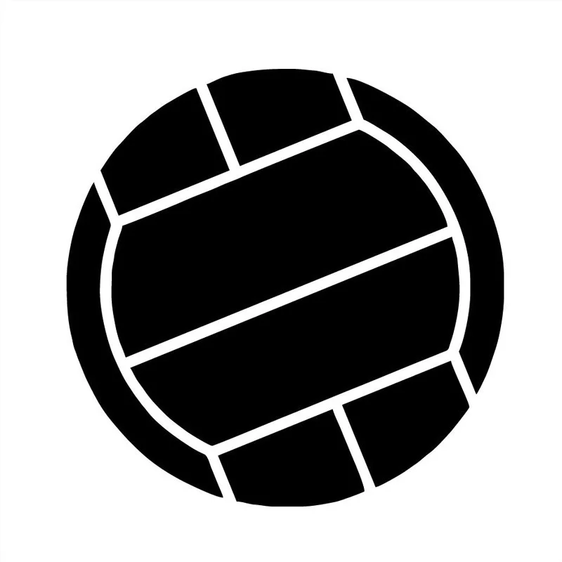 

10,1*10,1 см персонализированные волейбольная графика наклейки окна стильные Светоотражающие виниловые наклейки в виде Фотообоев c переводным...