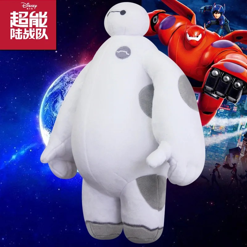 40 см disney Big Hero Baymax плюшевые куклы Baymax, набивная мягкие куклы робот Снеговик из плюша большой белый детский спальный компаньон