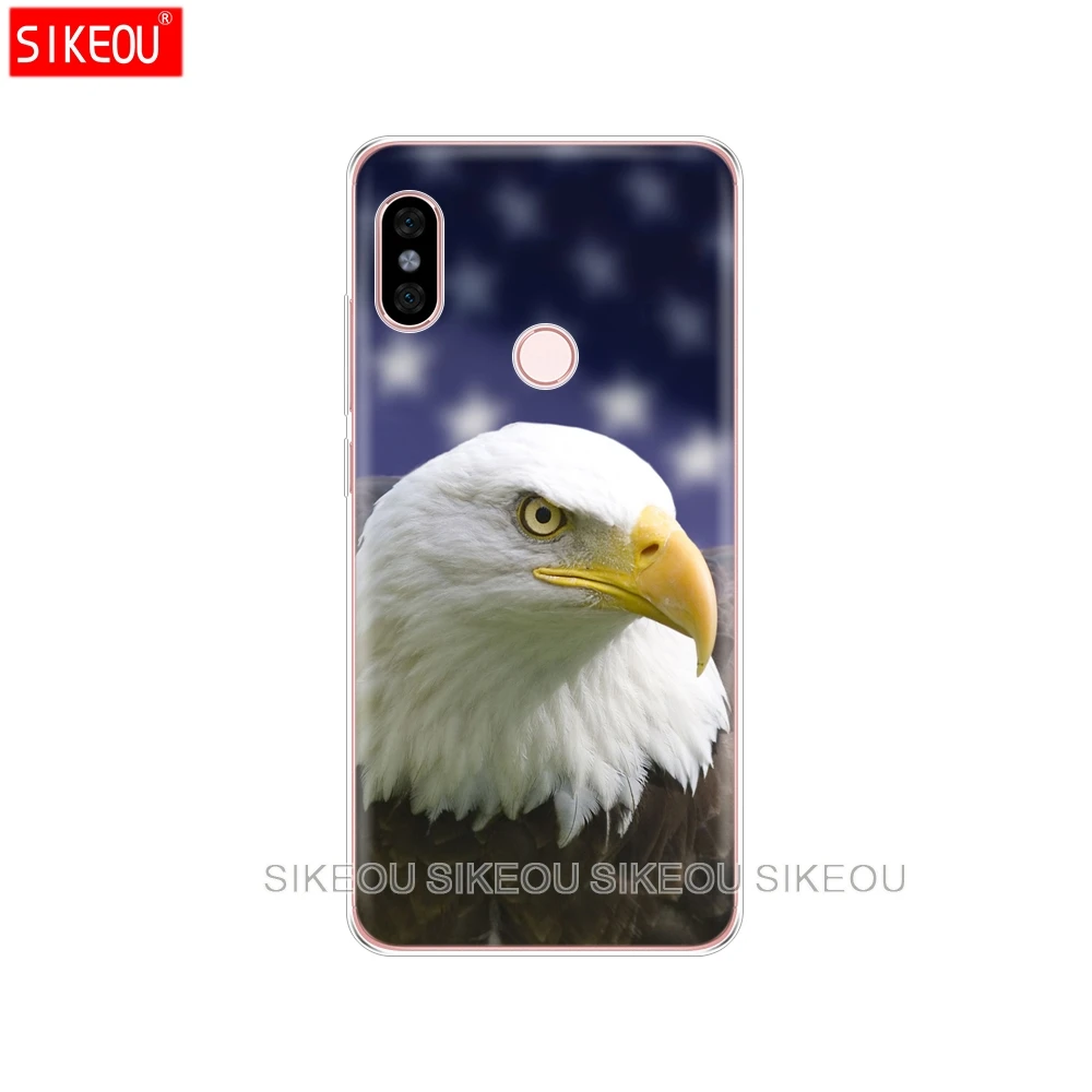 Силиконовый чехол для телефона Xiaomi redmi 5 4 1s 2 3 3s pro PLUS note 4X 4A 5A Eagles флаг США|Бамперы| |