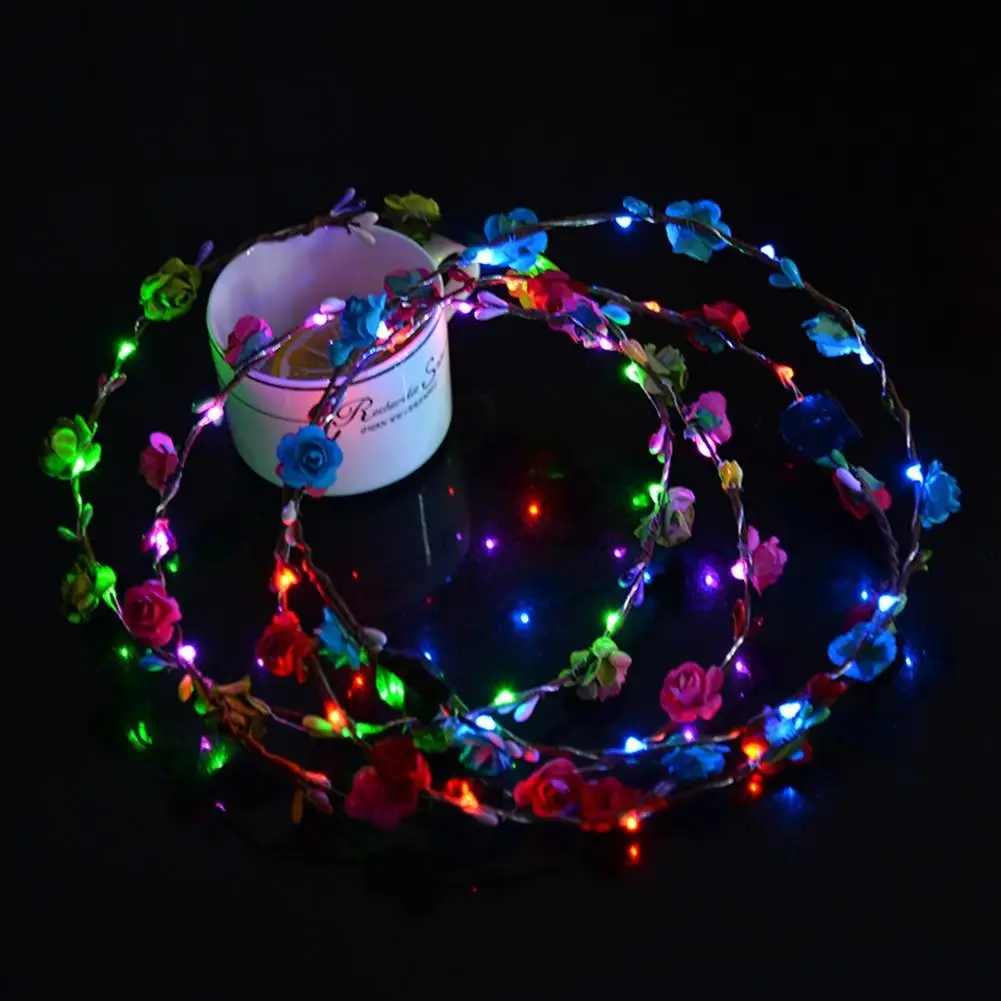 Leadingstar Головные уборы Гирлянды светодиодные свет гирлянды Рождество венок из