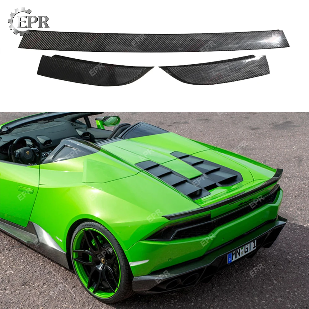 Сухое карбоновое крыло для Huracan LP610(2014 +) углеродное волокно задняя крышка утки