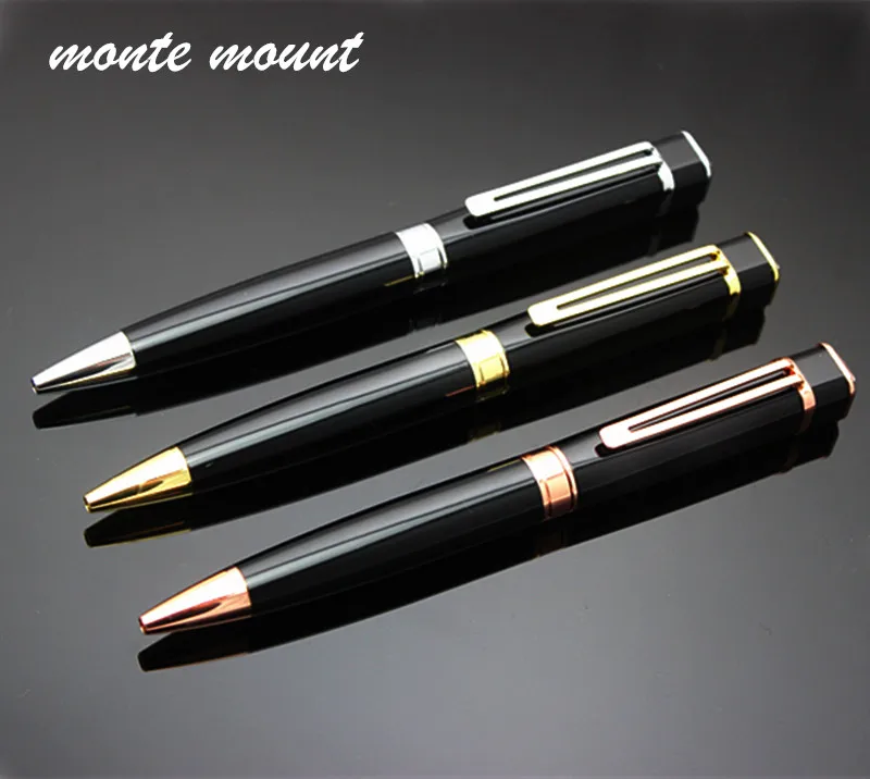 Алмазная шариковая ручка MONTE MOUNT роскошные металлические шариковые ручки с