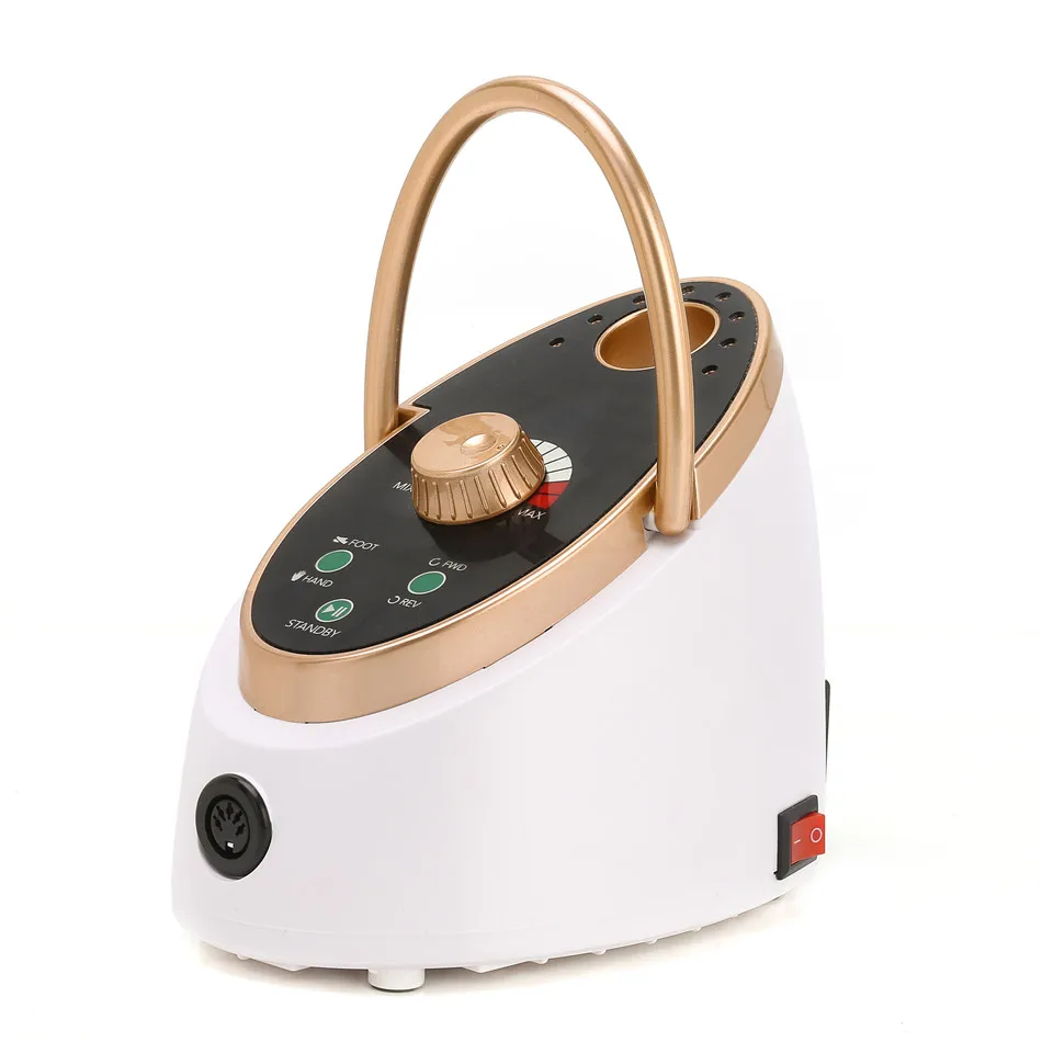 Новинка 65 Вт 35000 об./мин электрическая машинка для сверления ногтей набор пилок машинка для маникюра Машинка для педикюра с керамической головкой для сверления ногтей