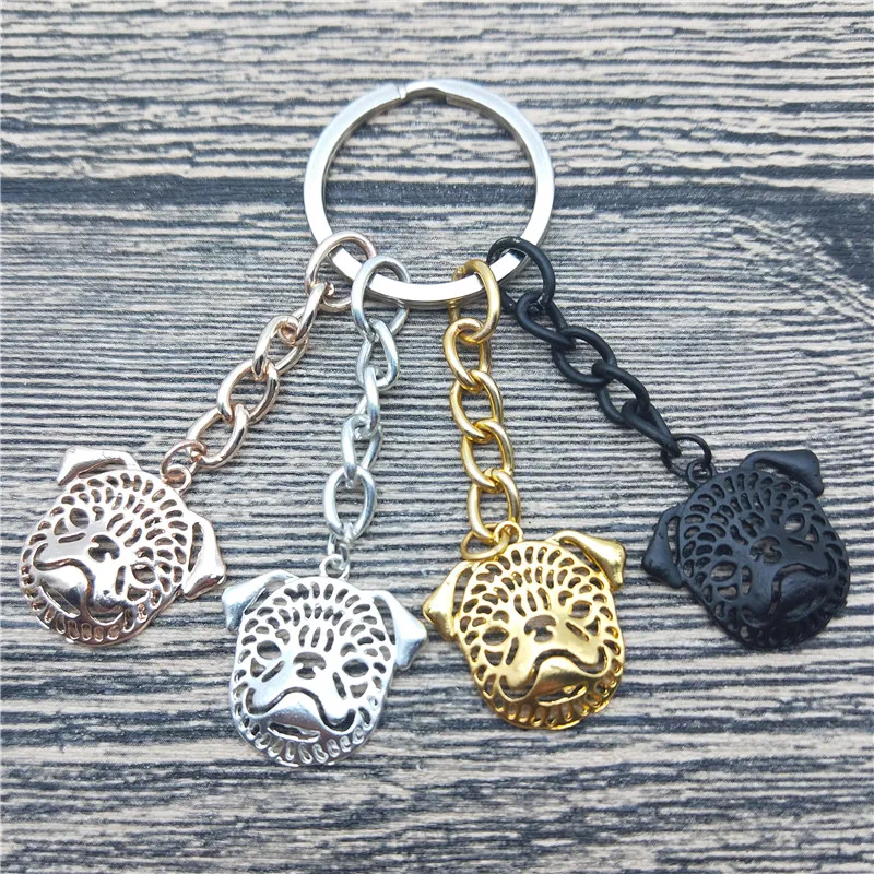 Новые полые брелки для ключей в Брюссель Грифон модные украшения домашних