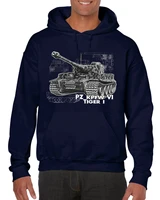 2019 new mens tiger tank honour german reich army fun cult soldier round neck man hoodies sweatshirts