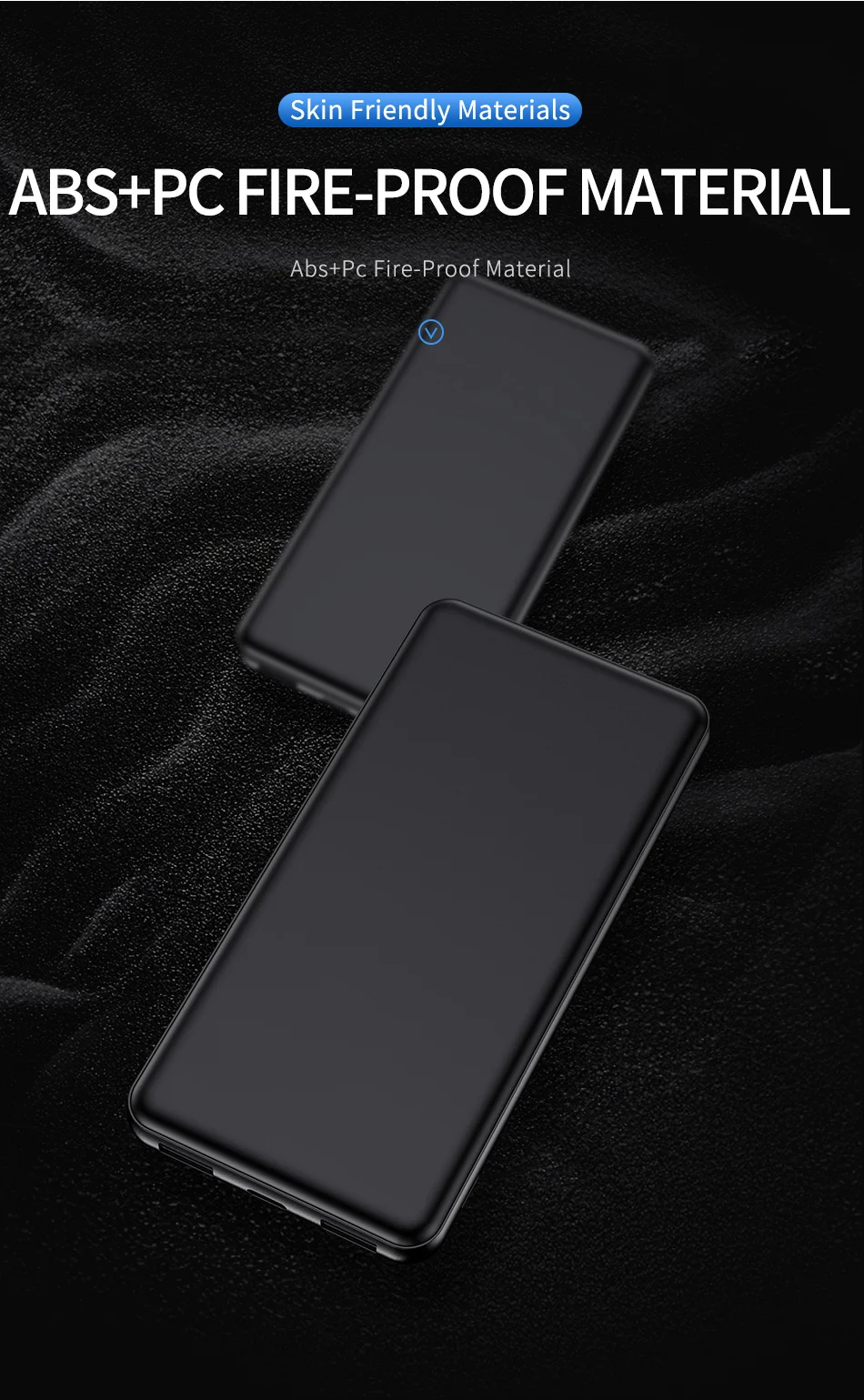 ROCK power Bank Ультратонкий внешний аккумулятор 10000 мАч портативное зарядное устройство Универсальный мобильный телефон внешний аккумулятор для samsung Xiaomi