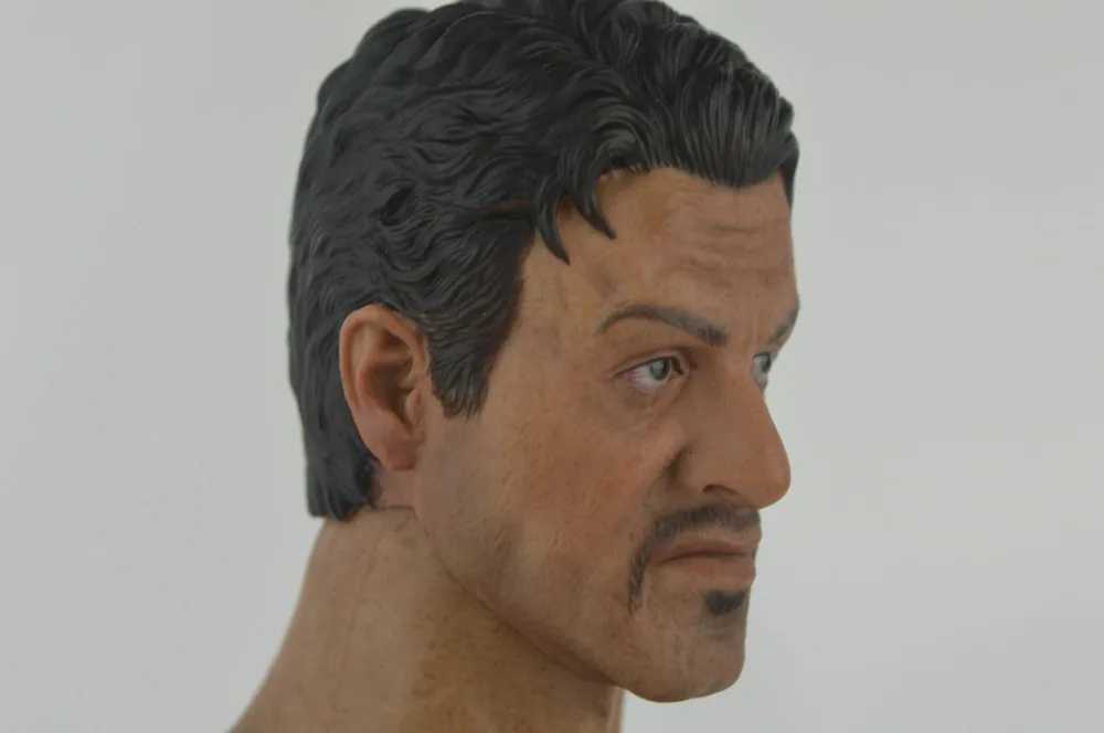 Заказ 1/6 Барни Росс Глава Sculpt Горячая расходные 2 Игрушечные лошадки Сталлоне Lee