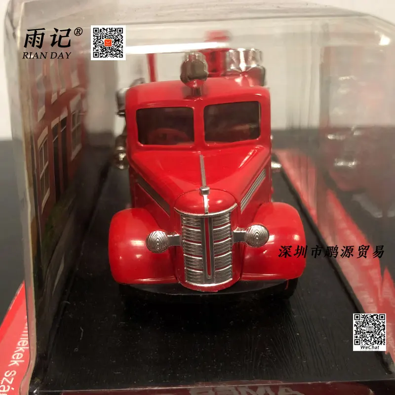 AMER 1/43 масштабная модель автомобиля Toys 1939 bedford UK Fire Engine литая фотоигрушка для