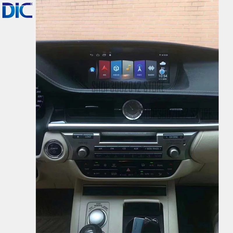 DLC Android система навигации gps плеер Видео Авторадио рулевое колесо bluetooth для lexus 2013- ES 240 250 300 350