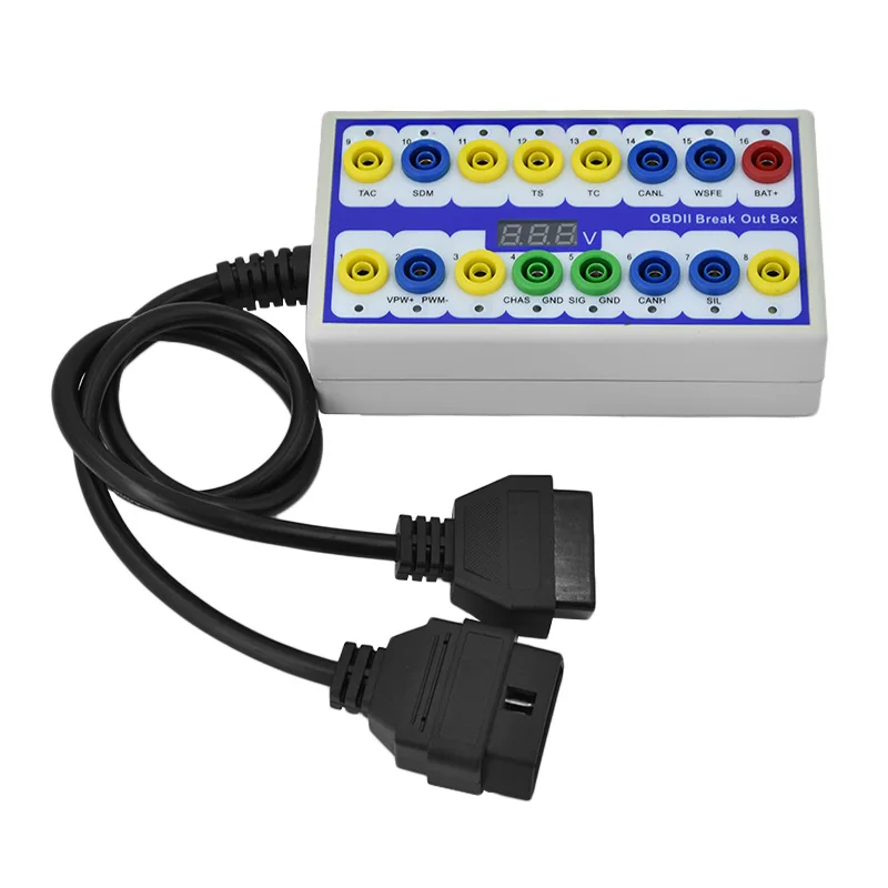OBD2 автомобильная коробка для пробоя протокол автомобиля детектора