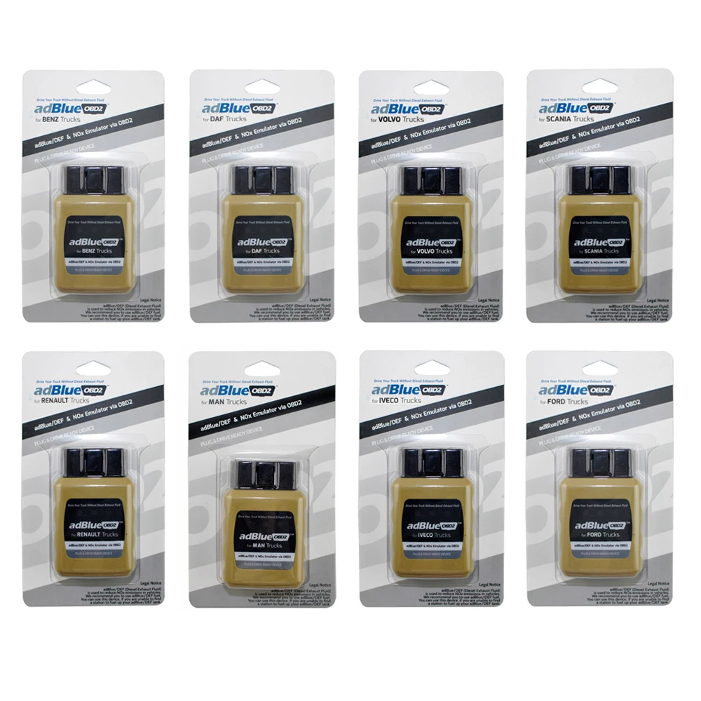Новейший эмулятор Adblue для грузовиков OBD2 IVECO Volvo Renault Adblue/DEF Nox Plug & Drive AdblueOBD2
