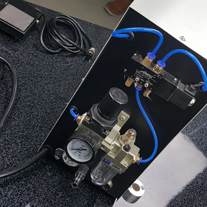 Микро пневматический точечный сварочный аппарат металлическая катушка