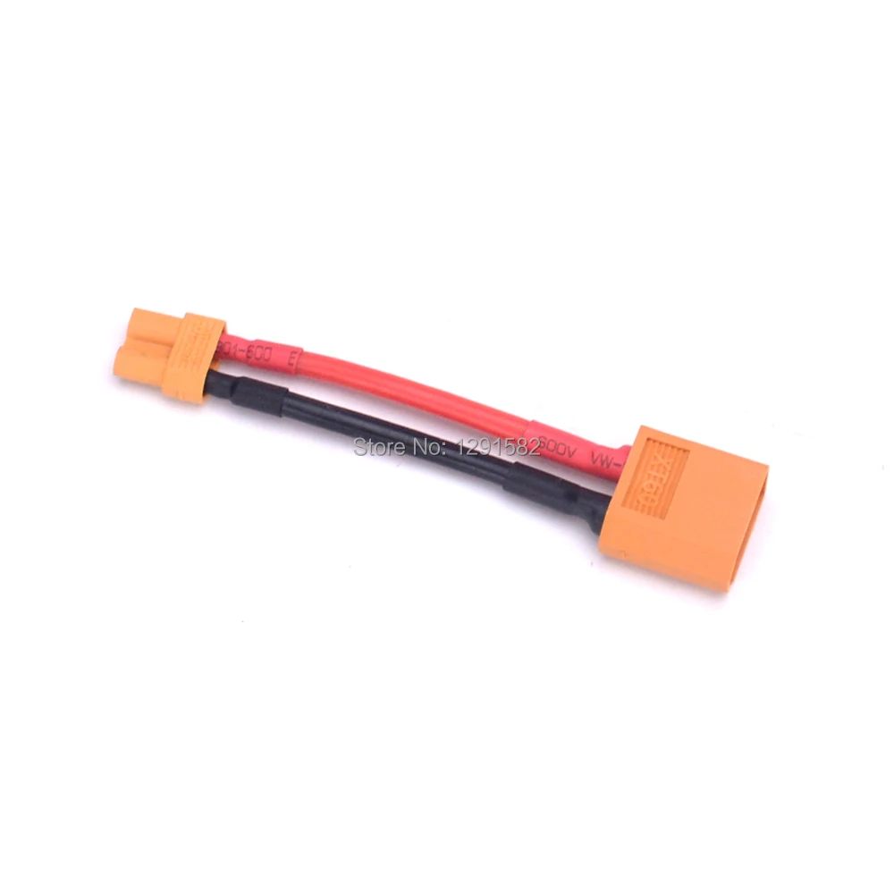 XT60 штепсельная Вилка для разъема XT30 вилка 16AWG мягкий силиконовый провод кабель