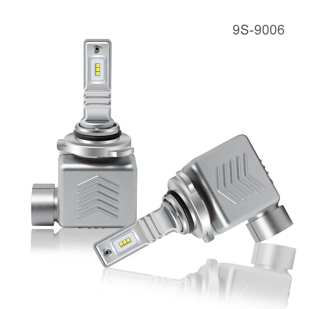 Автомобильные светодиодные фары EURS H4 H7 ZES Chip H11 9005 H1 9006 12000LM 9S автомобильные