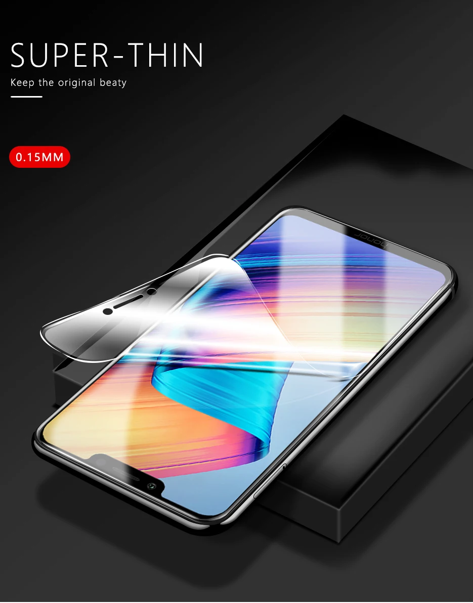 CHYI 3D изогнутая пленка для huawei Honor Play, защита экрана 6,3 дюймов, полное покрытие, нано Гидрогелевая пленка с инструментами, не закаленное стекло