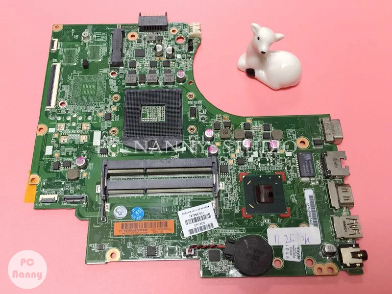 PCNANNY 747262-501 747262-001 материнская плата для ноутбука hp Touchsmart 15-d материнская плата HD4000 hm76 s989 DDR3 работает