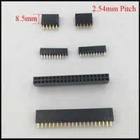 232 2x32 240 2x40 pin 50p 60p 2 54mm pitch 8 5mm height female connector double row space straight pin header strip