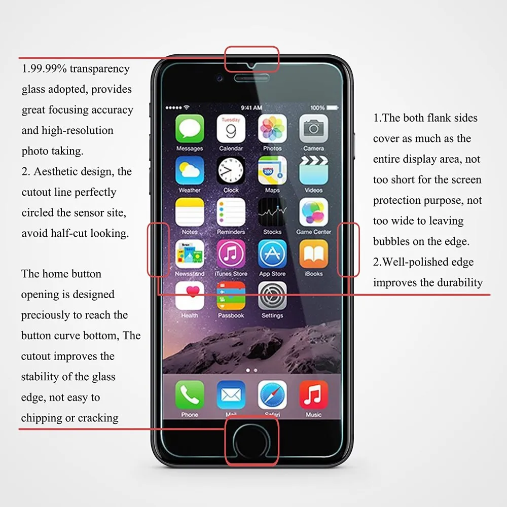 3 предмета в комплекте Защитное стекло для iPhone XR X 11 экрана Pro 7 8 плюс XS Max премиум
