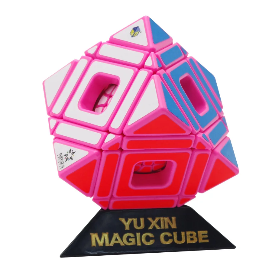 2018 YUXIN Multi SKEW 3x3x3 Magic Cube конкурс Жесткий уровень головоломка скорость поворотный