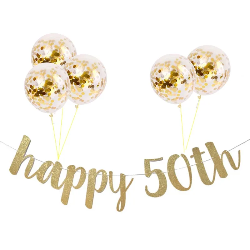 1p Banner 5p Ballon JOY-ENLIFE 1 комплект мужские и женские Стиль 30th на день рождения реквизит для фотосессии смешные усы 30 годовщина украшения для вечеринки, дня рождения поставки - Цвет: 1p Banner 5p Ballon